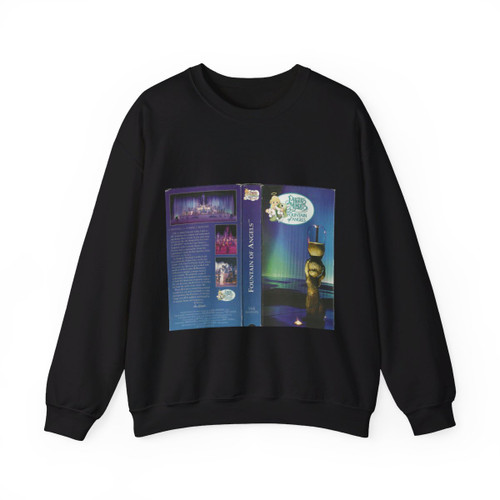 PRECIOUS MOMENTS FOUNTAIN OF ANGELS (VHS COVER) Crewneck Sweatshirt