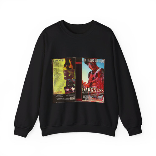 DARKNESS (VHS COVER) Crewneck Sweatshirt