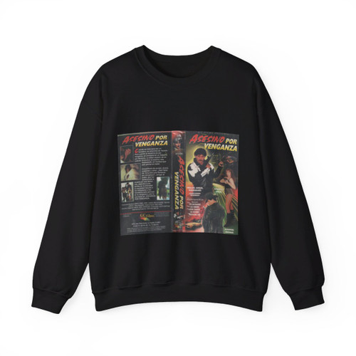 ASESINO POR VENGANZA (VHS COVER) Crewneck Sweatshirt