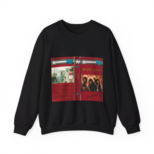 BON JOVI BREAKOUT (VHS COVER) Crewneck Sweatshirt