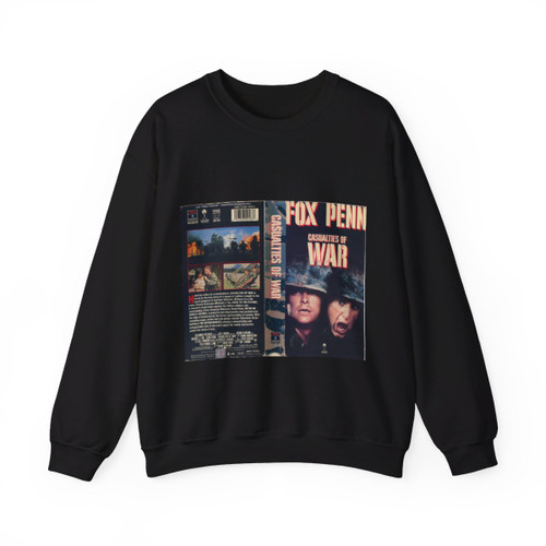 CASUALTIES OF WAR (VHS COVER) Crewneck Sweatshirt