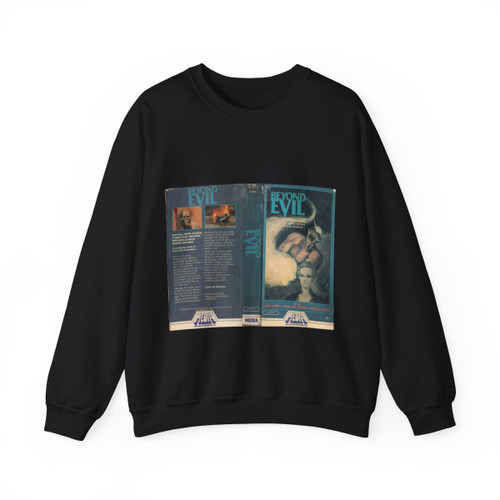 BEYOND EVIL (VHS COVER) Crewneck Sweatshirt