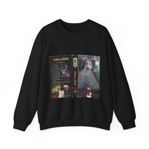 THE SERPENT AND THE RAINBOW (VHS COVER) Crewneck Sweatshirt