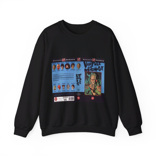 VAMPIRE AT MIDNIGHT (VHS COVER) Crewneck Sweatshirt