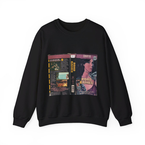 ROAD GAMES (VHS COVER) Crewneck Sweatshirt
