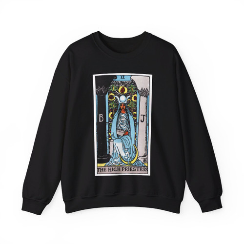 The High Priestess (Tarot Card) Crewneck Sweatshirt