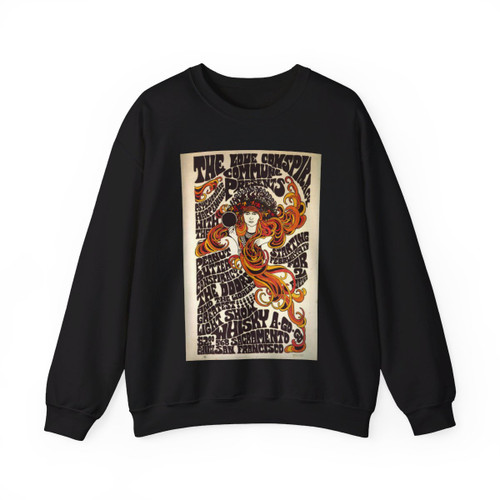 The Doors (1967) (Music Poster) Crewneck Sweatshirt