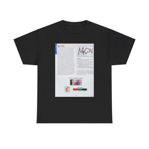 The Chicago Gang Book Page 116 - Mickey Cobras Identifiers - T-Shirt