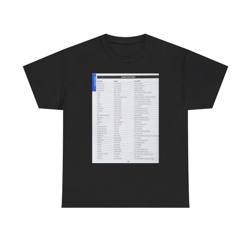 The Chicago Gang Book Page 258 - Sets - T-Shirt