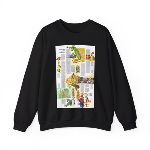 USA - California and Nevada 2 (1974) (Map) Crewneck Sweatshirt
