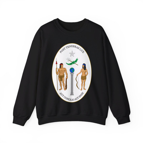 Obverse of the Coat of Arms of Chile (1812-1814) - Crewneck Sweatshirt