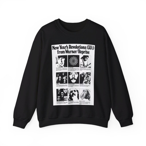 Reprise Records 1971 (Music Poster) Crewneck Sweatshirt