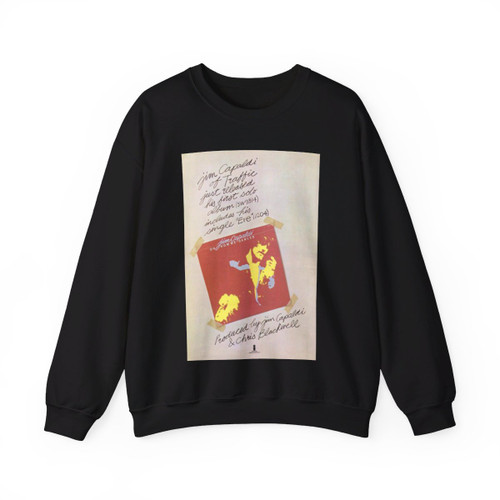 Jim Capaldi 1972 (Music Poster) Crewneck Sweatshirt