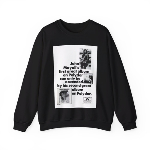John Mayall 1970 (Music Poster) Crewneck Sweatshirt