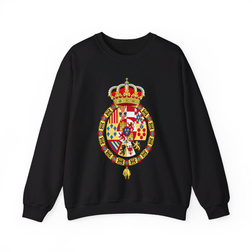 Royal Coat of Arms of Spain (1761-1868 and 1874-1931) - Crewneck Sweatshirt