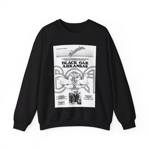 Black Oak Arkansas 1974 (Music Poster) Crewneck Sweatshirt
