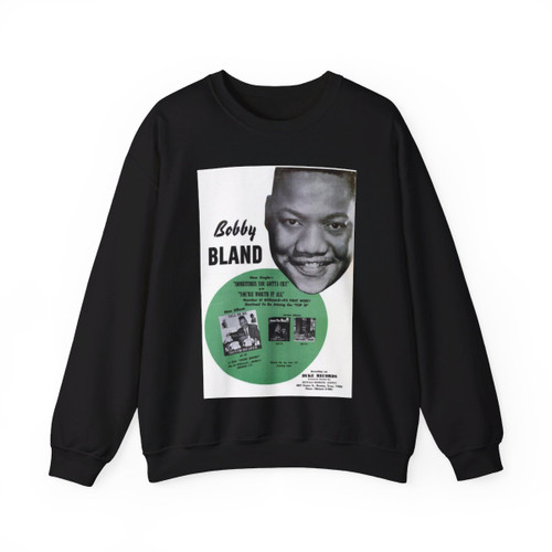 Bobby Bland 1963 II (Music Poster) Crewneck Sweatshirt