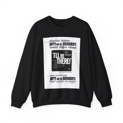 Gerry & The Pacemakers 1965 (Music Poster) Crewneck Sweatshirt