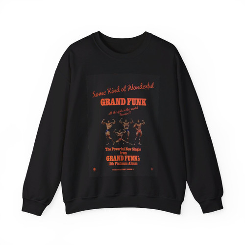 Grand Funk 1974 III (Music Poster) Crewneck Sweatshirt