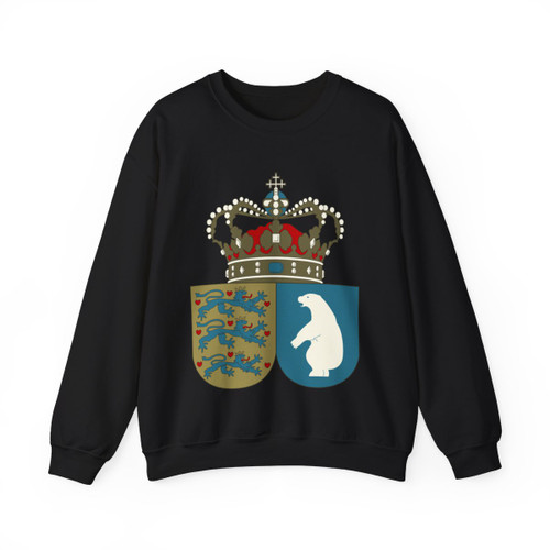 Coat of arms of the County of Greenland - Crewneck Sweatshirt