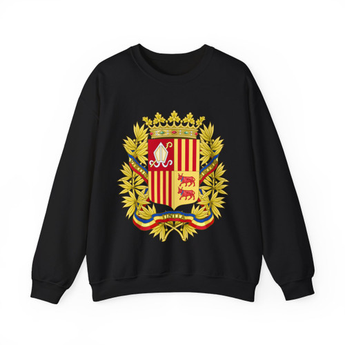Coat of Arms of the high authorities of Andorra - Crewneck Sweatshirt