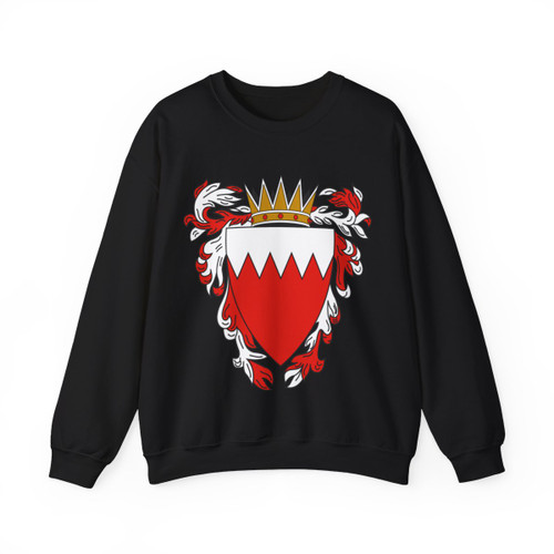 Coat of Arms of The Kingdom of Bahrain - Crewneck Sweatshirt