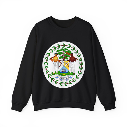 Coat of arms of Belize (1981-2019) - Crewneck Sweatshirt