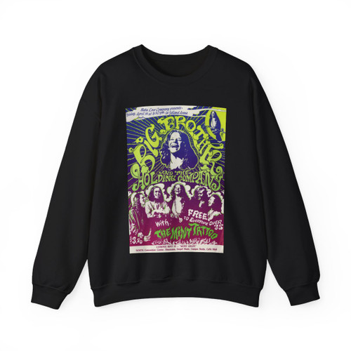 big brother and the holding company 1968 ii (Music Poster) Crewneck Sweatshirt