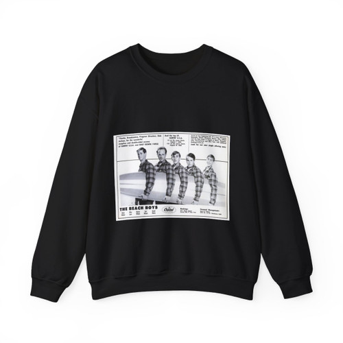 The Beach Boys 1963 III (Music Poster) Crewneck Sweatshirt