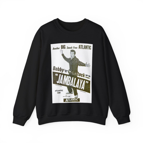 Bobby Comstock 1960 (Music Poster) Crewneck Sweatshirt