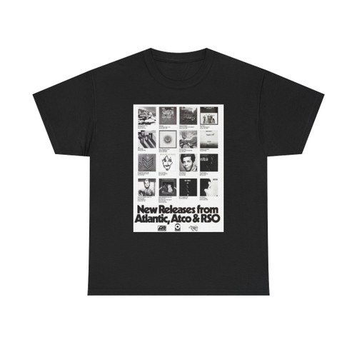 Atlantic Records 1973 (Music Poster) T-Shirt