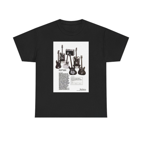 Baldwin Guitars 1966 (Music Poster) T-Shirt