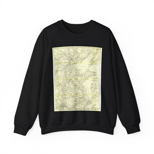 China, North Eastern (1900) (Map) Crewneck Sweatshirt