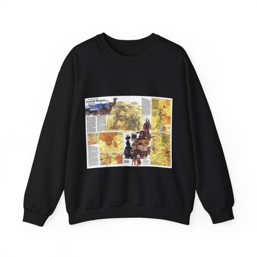 USA - Central Rockies 2 (1984) (Map) Crewneck Sweatshirt