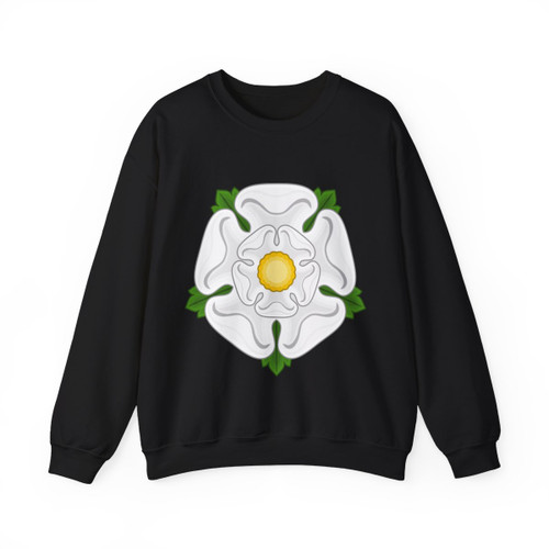 White Rose Badge of York - Crewneck Sweatshirt