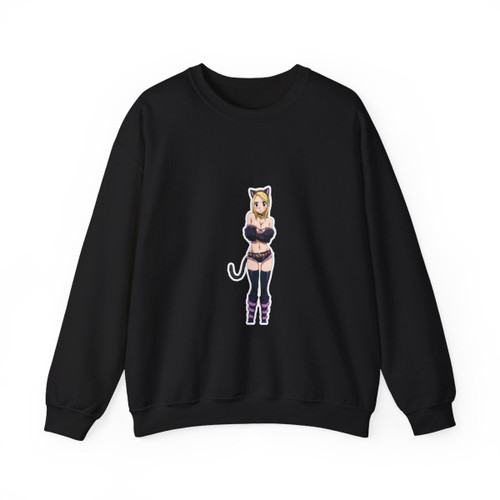 Fairy Tail Lucy Heartfilia 5 (Anime/Ecchi) Crewneck Sweatshirt