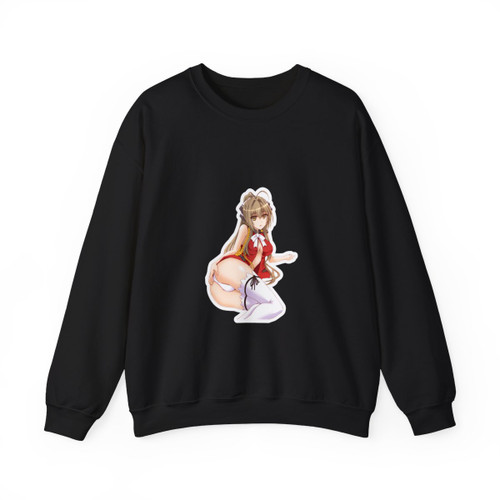Amagi Brilliant Park Sento Isuzu 5 (Anime/Ecchi) Crewneck Sweatshirt