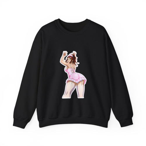 Ikkitousen Mouki Bachou 1 (Anime/Ecchi) Crewneck Sweatshirt