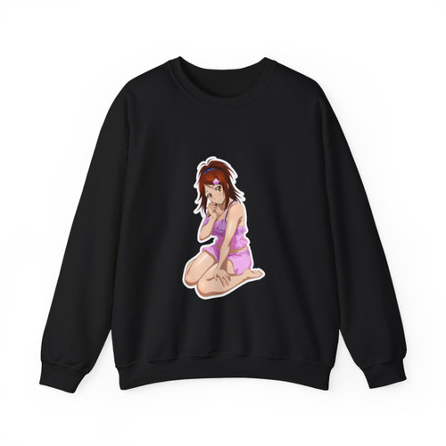 Ikkitousen Mouki Bachou 5 (Anime/Ecchi) Crewneck Sweatshirt