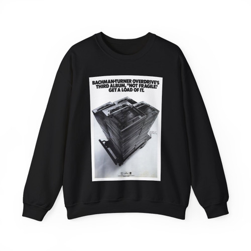 Bachman-Turner Overdrive 1974 II (Music Poster) Crewneck Sweatshirt