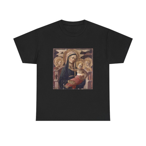 SCHEGGIA - Madonna and Child Enthroned (Artwork) T-Shirt