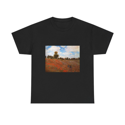 MONET, Claude - Wild Poppies Near Argenteuil (Artwork) T-Shirt