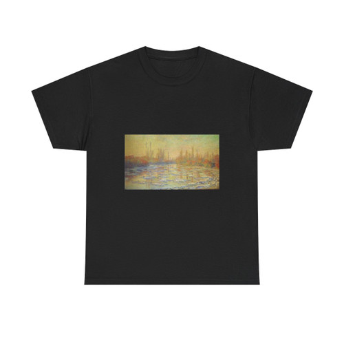 MONET, Claude - Ice Thawing on the Seine (Artwork) T-Shirt
