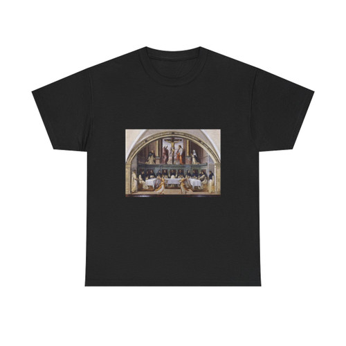 SOGLIANI, Giovanni Antonio - St Dominic and his Friars Fed by Angels (Artwork) T-Shirt