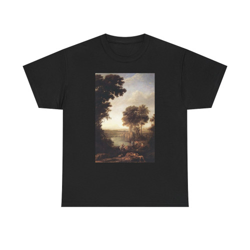CLAUDE LORRAIN - Landscape with the Finding of Moses (Artwork) T-Shirt