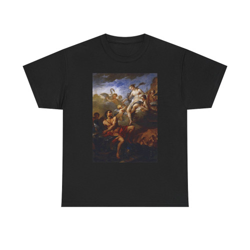 NATOIRE, Charles-Joseph - Venus Demanding Arms from Vulcan for Aeneas (Artwork) T-Shirt