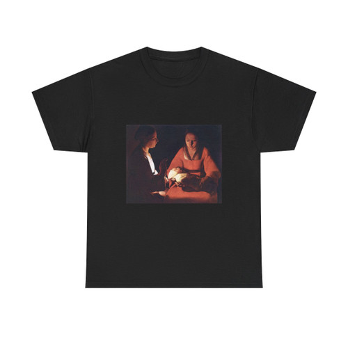 LA TOUR, Georges de - The New-born (Artwork) T-Shirt