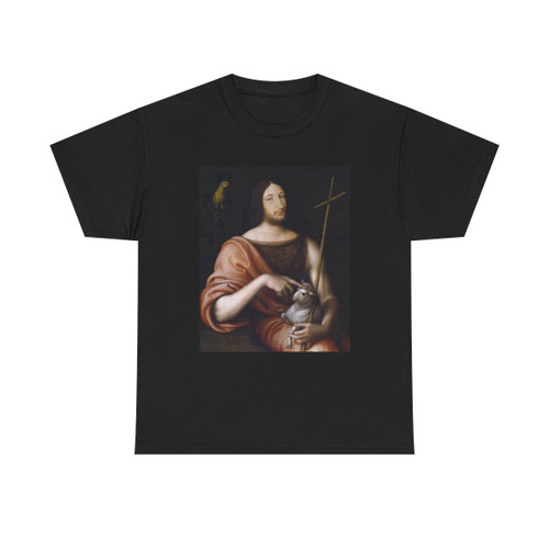 CLOUET, Jean - Portrait of Francois I as St John the Baptist (Artwork) T-Shirt