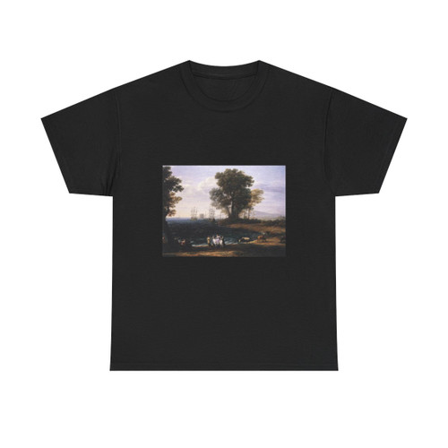 CLAUDE LORRAIN - Coast Scene with the Rape of Europa (Artwork) T-Shirt