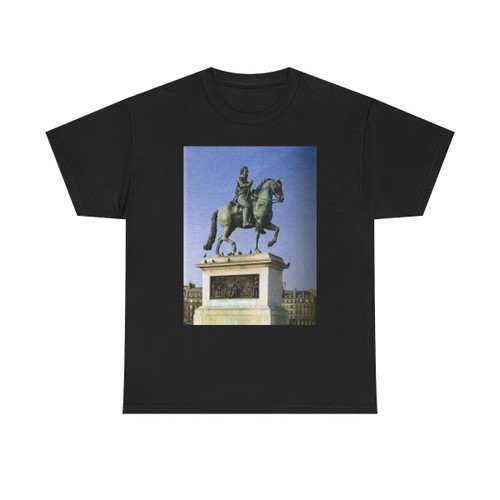 LEMOT, Francois-Frederic - Equestrian Statue of Henri IV (Artwork) T-Shirt